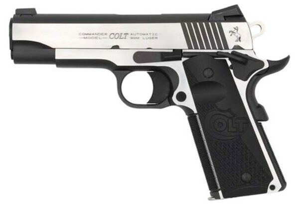 Colt Combat Elite Commander 45 ACP, 4.25" Barrel, Night Sights, TT 8rd Mag