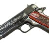 Colt 1911 Series 70 .45 ACP Gustave Young Engravers Series, 1 of 525, 5" Barrel, Rosewood Grips, Engraved Slide, 8rd