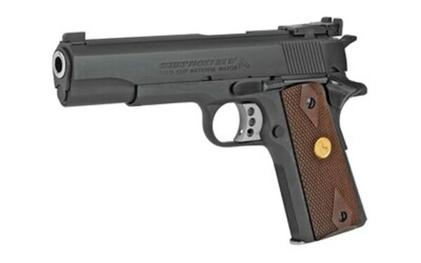 Colt Gold Cup National Match 1911 38 Super, 5" Barrel, Steel Frame, Blued, Rosewood Grips, Target Sights, 9rd Mag