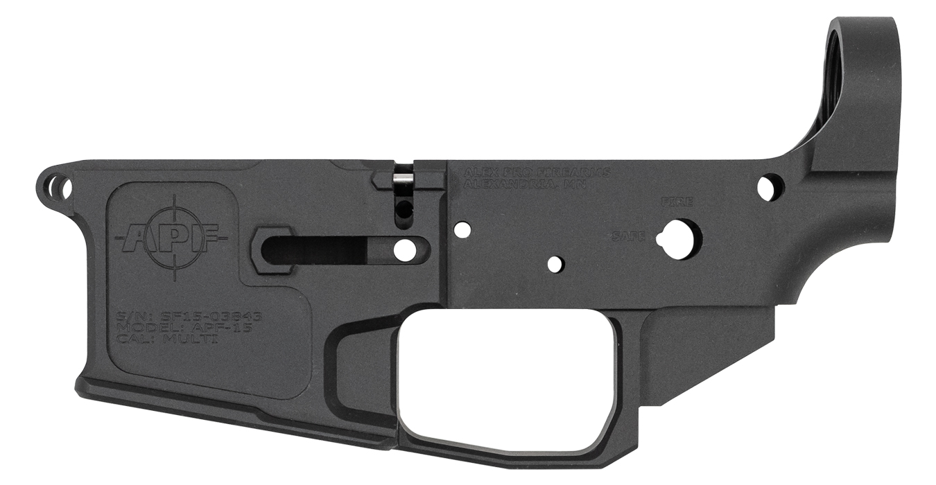 AR-15 Stripped Billet Lower Receiver (Multi-Cal) - Firearms | The Gun Shop