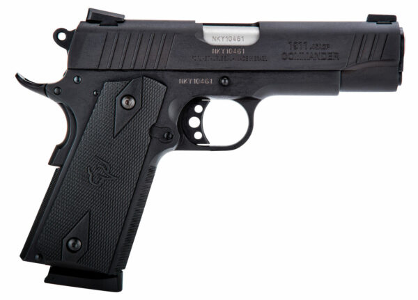 Taurus 1911 CB Commander 45 ACP, 4.2" Barrel, Black Polymer Grips, 8rd Mag - 1911 Guns | The Gun Shop