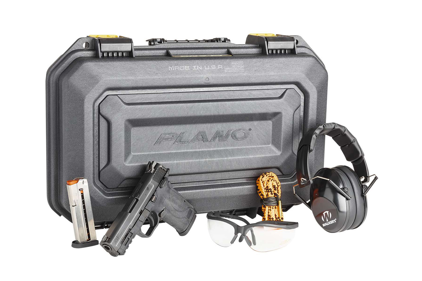 MP9 Shield EZ 9mm Range Kit w/ Plano Pistol Case, Walker Shooting Glasses/Earmuffs - Firearms | The Gun Shop