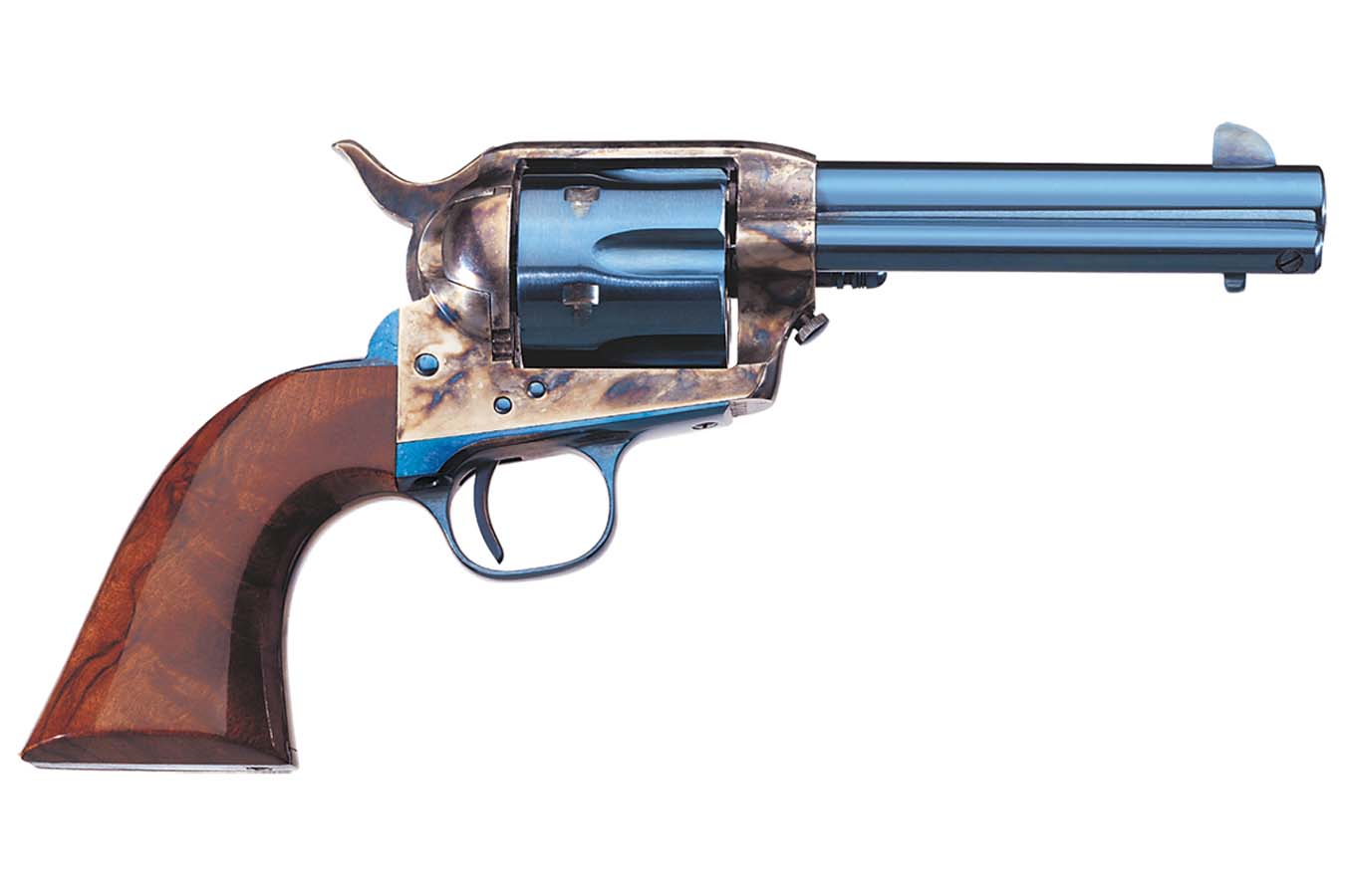 1873 Cattleman 45 Colt Revolver with Case Hardened Frame and 4.75 Inch Barrel - Firearms | The Gun Shop