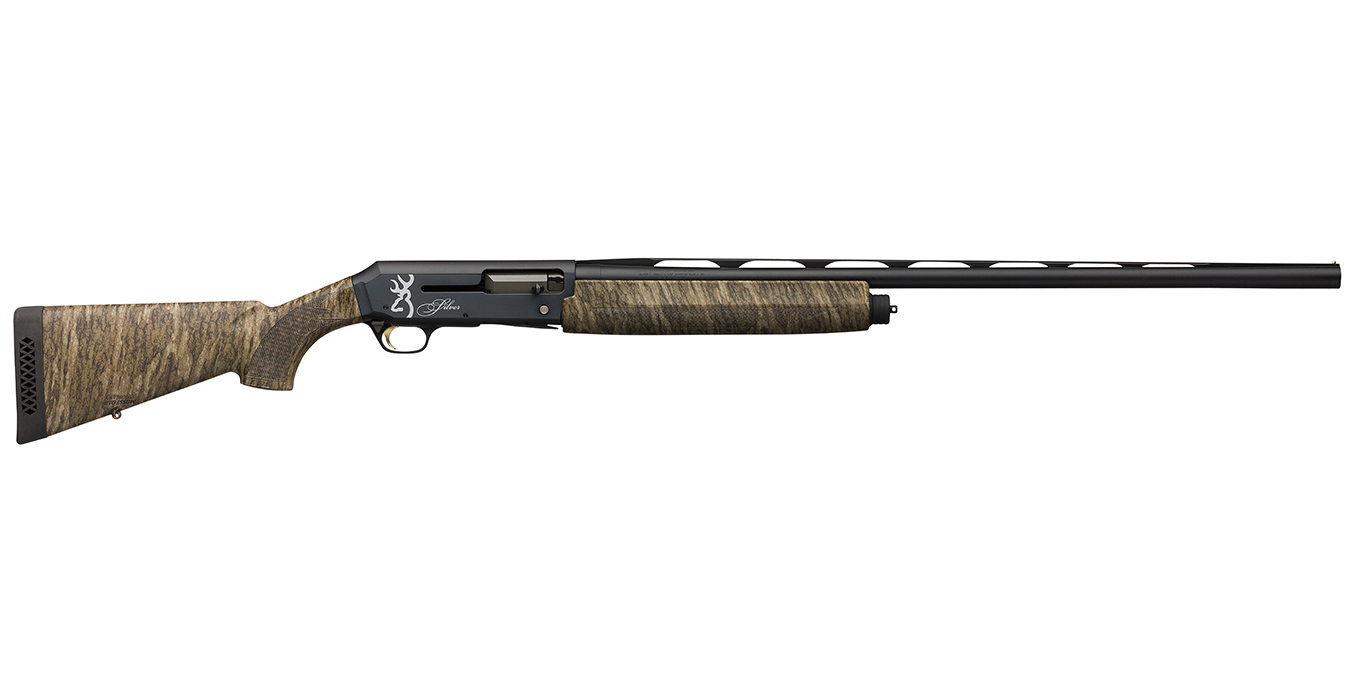 Silver Field 12 Gauge Semi-Automatic Shotgun with Mossy Oak Bottomland Camo Stock