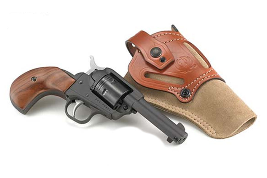 Wrangler 22LR Single-Action Revolver with Birdshead Grips and Wild Hog Holster - Firearms | The Gun Shop