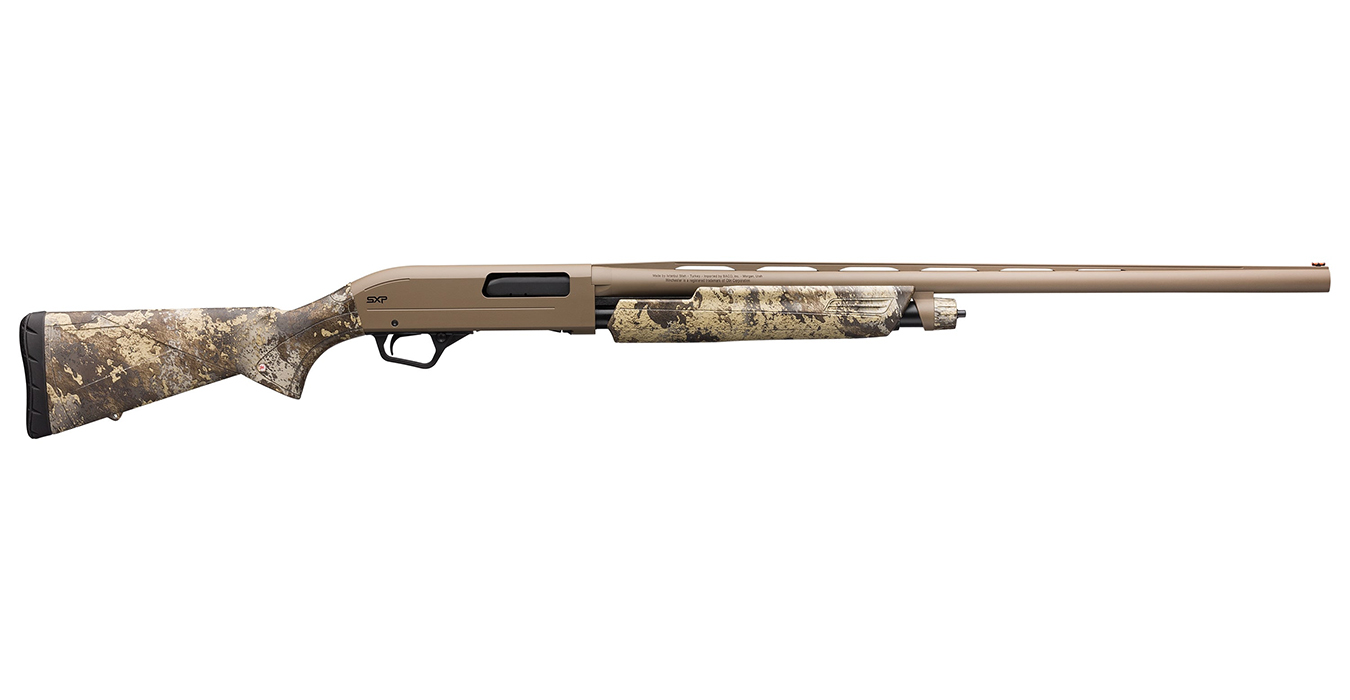SXP Hybrid Hunter 12 Gauge Pump Shotgun with TrueTimber Prairie Camo Stock - Firearms | The Gun Shop