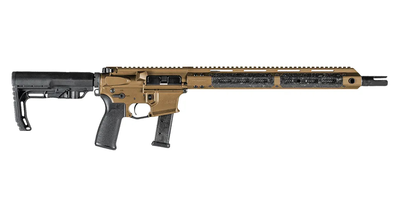 CA9MM 9mm Rifle with Burnt Bronze Cerakote Finish and Carbon Fiber Barrel - Firearms | The Gun Shop