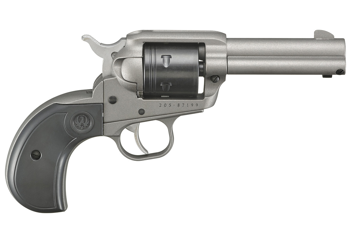 Wrangler 22LR Revolver with Silver Cerakote Finish and Birdshead Grip - Firearms | The Gun Shop