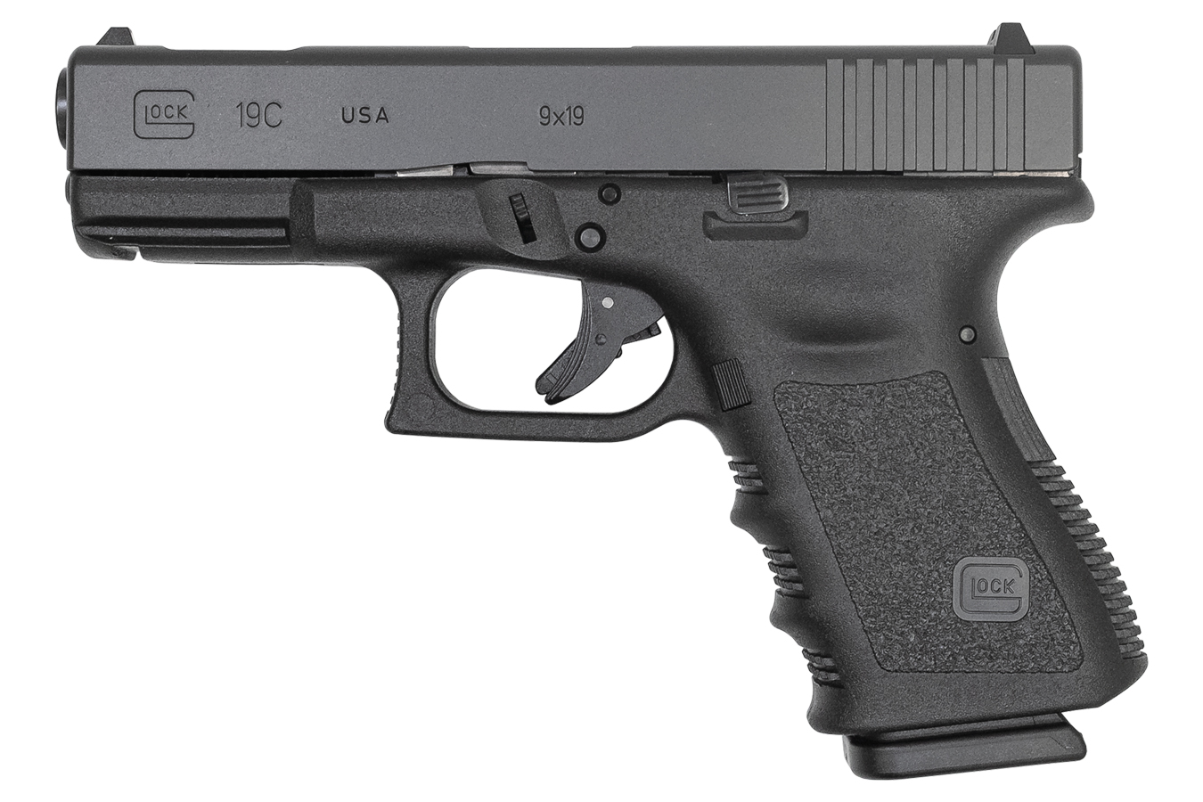 19C Gen 3 9mm Compensated Pistol with Black Polymer Frame - Firearms | The Gun Shop
