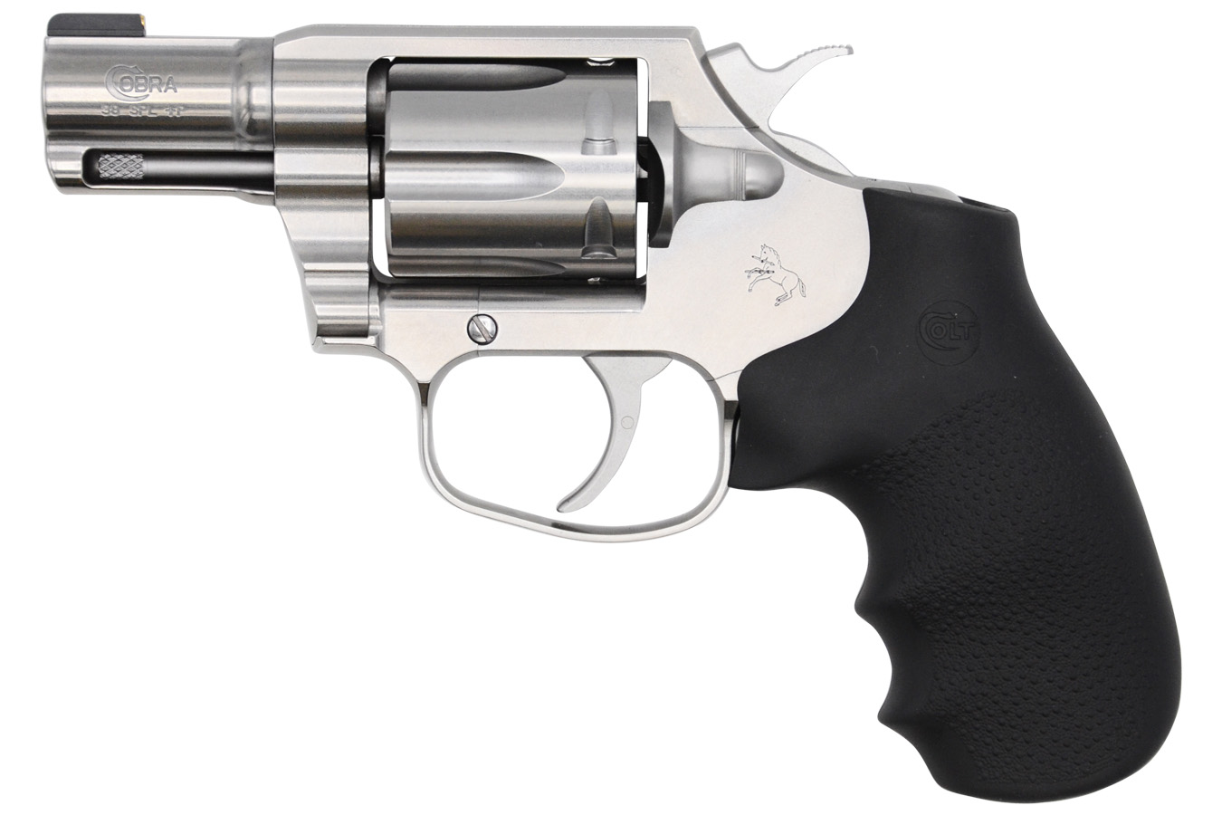 Cobra 38 Special Double-Action Revolver with 2 Inch Barrel and Brushed Stainless Finish - Firearms | The Gun Shop