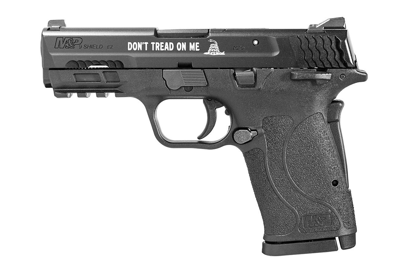 MP9 Shield M2.0 EZ 9mm Pistol with Dont Tread on Me Custom Laser Engraved Slide