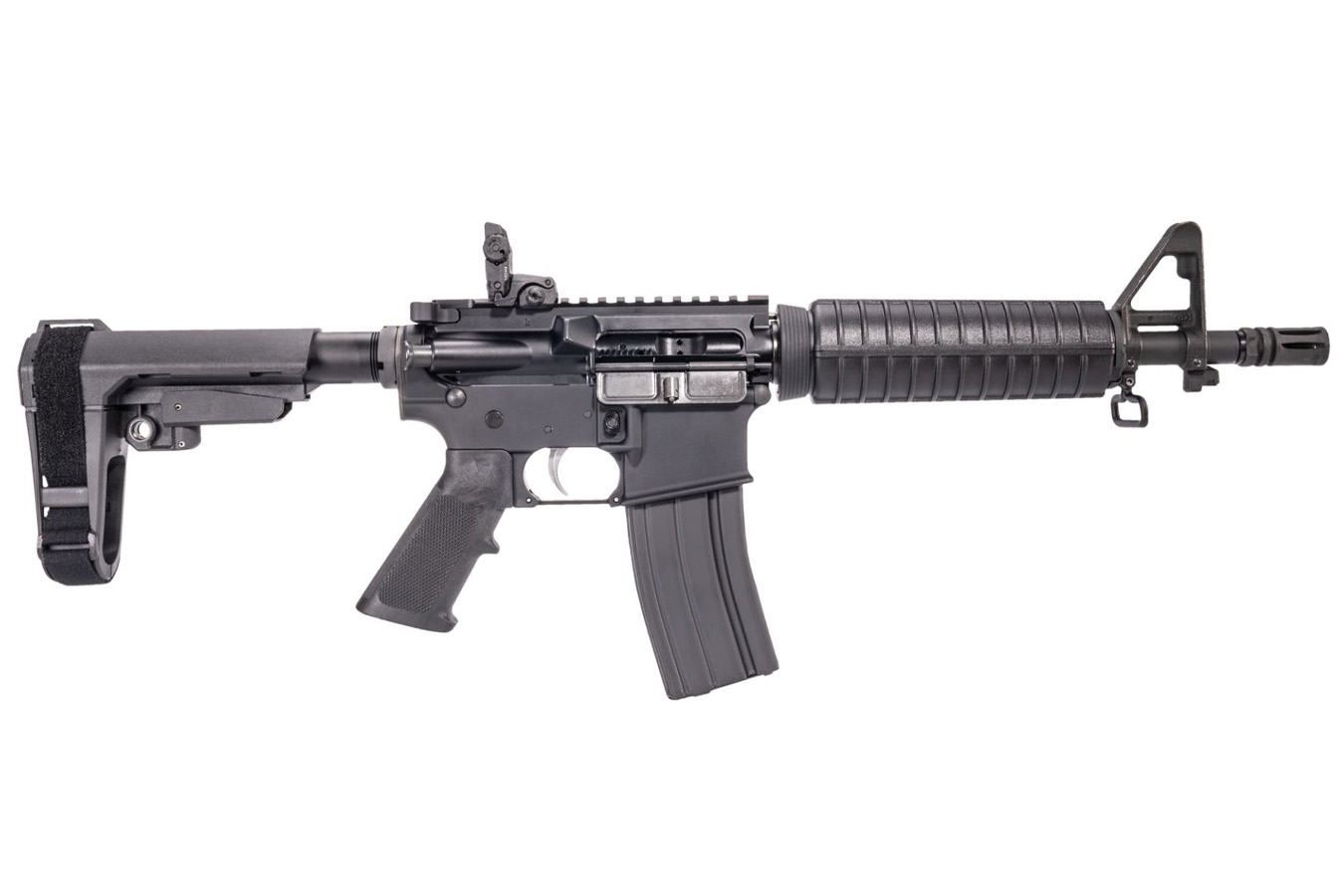 AM-15 5.56mm Nato AR-15 Pistol with 10.5 Inch Barrel and Magpul Rear Sight