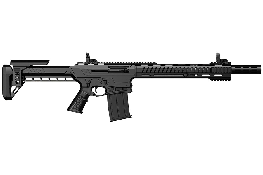 EVO-12 12 Gauge AR-12 Shotgun with 18.5 Inch Barrel and Black Finish - Firearms | The Gun Shop