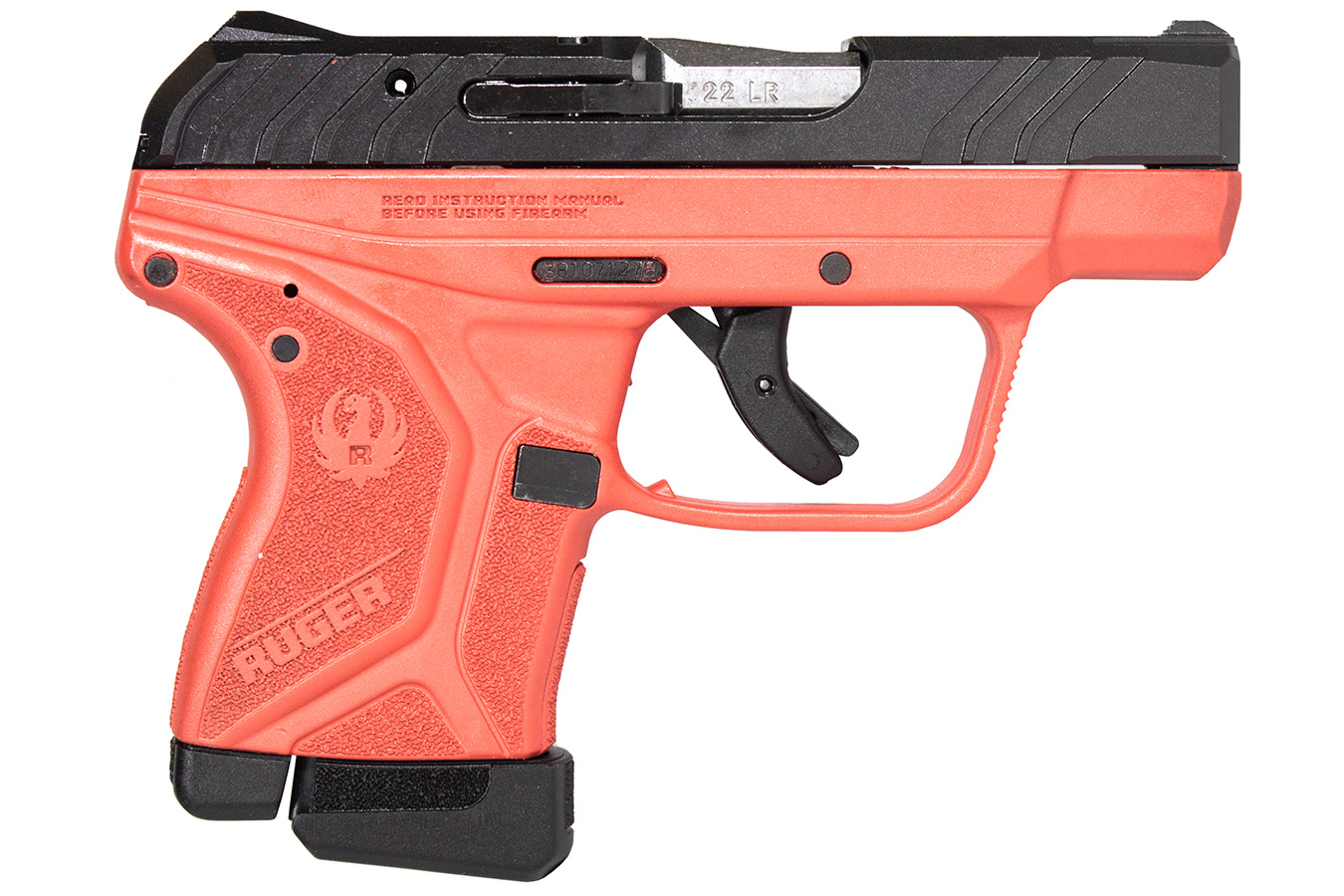 LCP II 22LR Pistol with 2.75 Inch Barrel and Red Cerakote Frame - Firearms | The Gun Shop