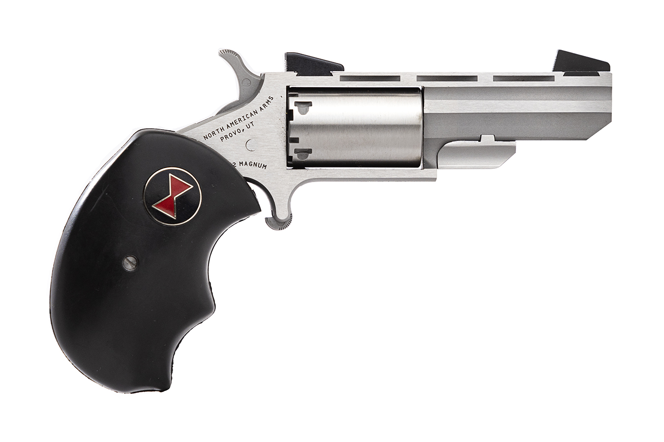 Black Widow 22LR/22WMR Mini-Revolver with 2 Inch Barrel - Firearms | The Gun Shop