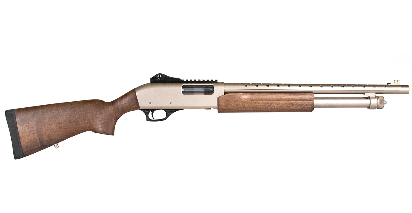 TX3 Heavy Duty 12 Gauge Pump-Action Shotgun with 18.5 Inch Barrel and Marine Finish - Firearms | The Gun Shop