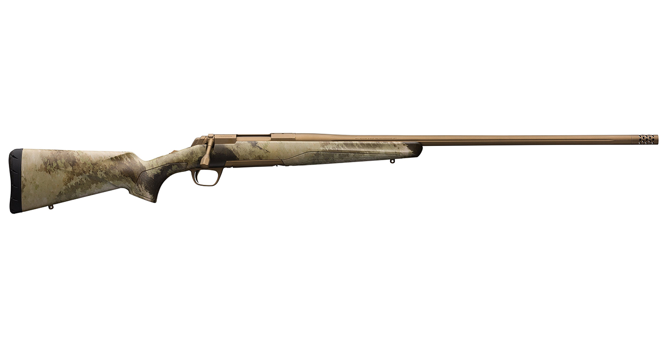X-Bolt Hells Canyon Speed 6.5 Creedmoor Bolt-Action Rifle with A-TACS AU Stock and Burnt Bronze Cerakote Finish - Bolt-Action Rifles | The Gun Shop