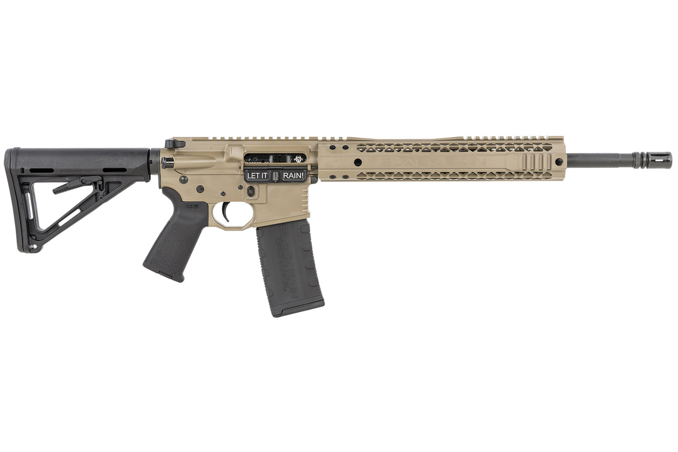 5.56mm Billet AR-15 Rifle with Flat Dark Earth Cerakote Finish - Firearms | The Gun Shop