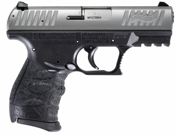 Walther CCP M2 .380 ACP, 3.54" Barrel, Black/Stainless, 8rd