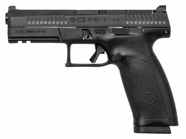 CZ P-10 Full Size Optics Ready 9mm, 4.5" Barrel, Black, 10rd