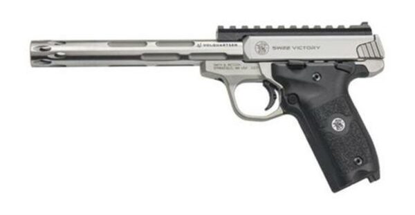 Smith & Wesson Victory Pistol 22LR, Volquartsen I-Fluted Barrel Installed, 2 Mags