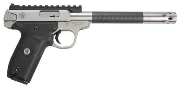 Smith & Wesson Victory Pistol 22LR, Volquartsen Carbon Barrel, Comp Installed, 2 Mags