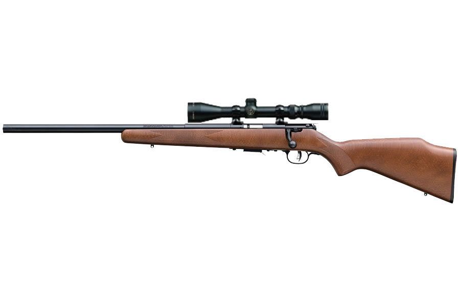 Savage 93R17 HMR Bolt-Action Rimfire Rifles with Scope