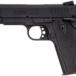 Taurus 1911 Commander 9mm, 4.20" Barrel, Checkered Grip, Black, 9rd - 1911 Guns | The Gun Shop