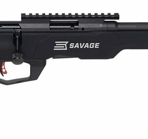 Savage B22 Magnum Precision, 22 WMR, 18" Threaded Barrel, Black Color, Black MDT Chassis, 10Rd, Detachable Box Magazine, AccuTrigger