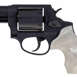 Taurus 856 .38 Special, 2" Barrel, Fixed Sights, White Pearl Grip, Matte Black, 6rd - Concealed Carry Guns | The Gun Shop