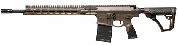 Daniel Defense DD5 V4 762X51, 18" CHF Barrel, 1:11" Twist, 5/8X24" Thread, Brown Finish, Daniel Defense Furniture, M-LOK Rail, Fully Ambidextrous Controls, Grip-N-Rip Charging Handle, 1 20Rd PMAG