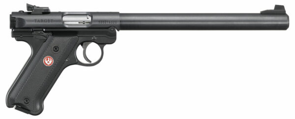Ruger Mark IV Target .22 LR, 10" Bull Barrel, Adj. Rear, Blued, 10rd
