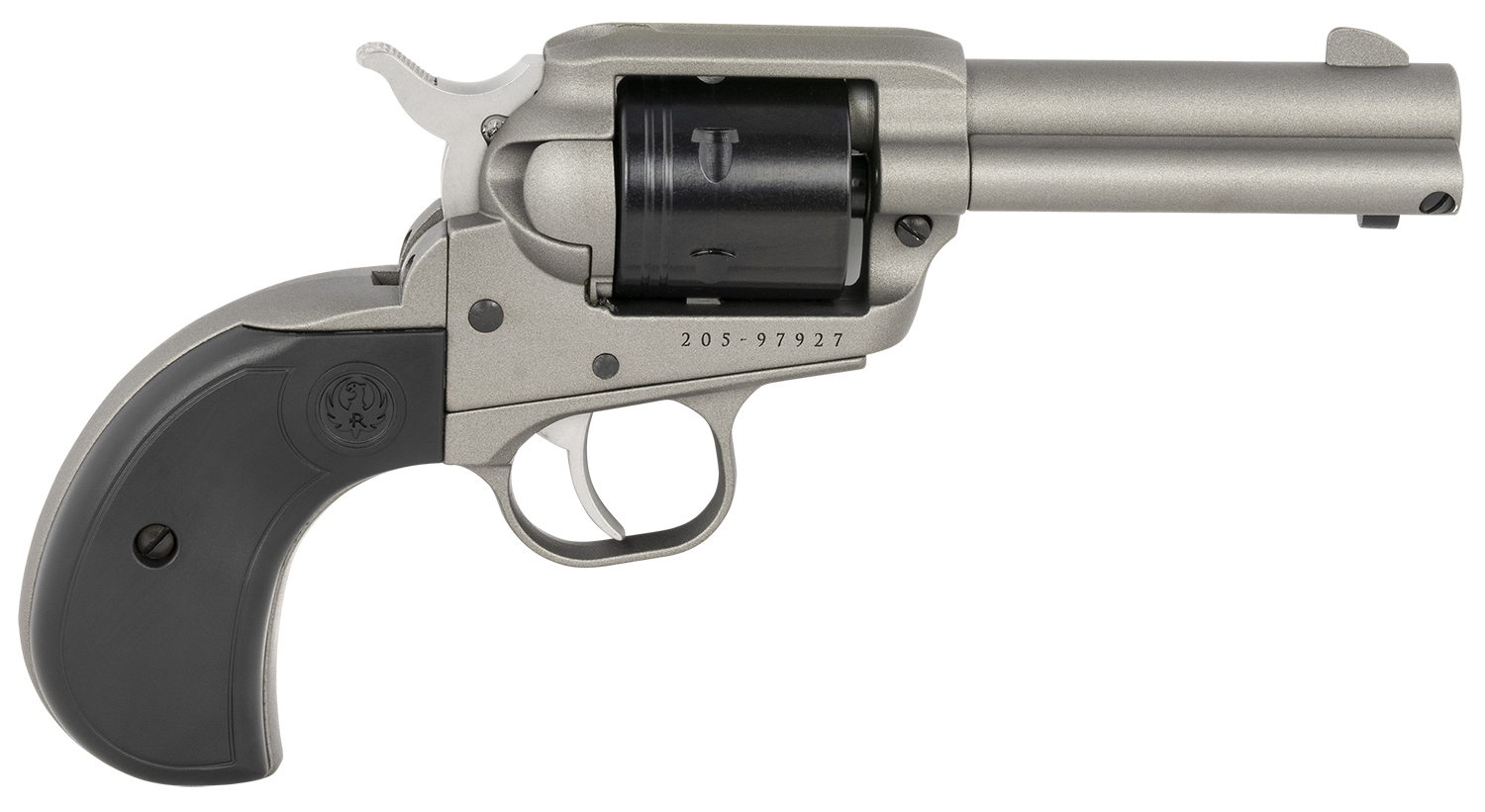 142284 Ruger Wrangler Birdshead .22 LR 3.75 in 6rd Silver Cerakote - revolvers | The Gun Shop