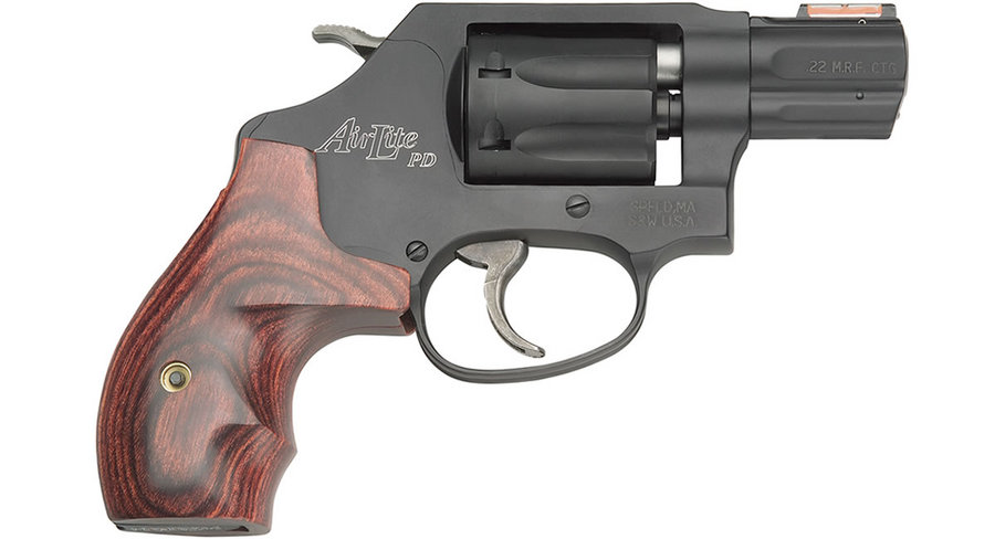 Model 351PD 22 Magnum J-Frame with HI-VIZ Orange Fiber Optic - Firearms | The Gun Shop