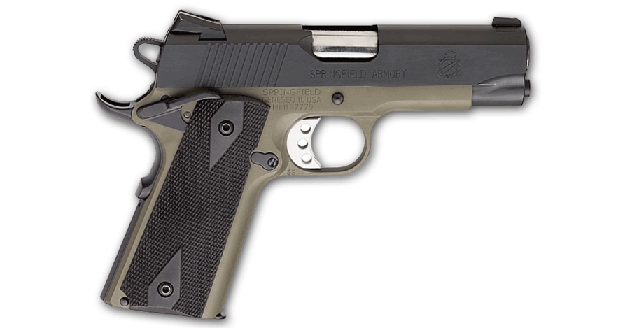 1911 Lightweight Loaded Champion 45ACP OD Green - Firearms | The Gun Shop