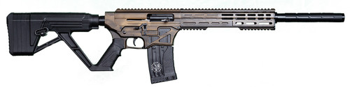 Garaysar FEAR-125 12 Ga, 3" Chamber 20" Barrel, Bronze Battleworn, Optic Ready, 5rd - AR-15 Shotguns | The Gun Shop