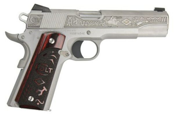Colt 1911 Government "The Last Cowboy" 9mm, 5", Stainless, 1 of 300, 8rd
