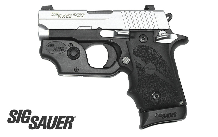 P238 Two-Tone 380 ACP Centerfire Pistol with Tactical Laser - Firearms | The Gun Shop