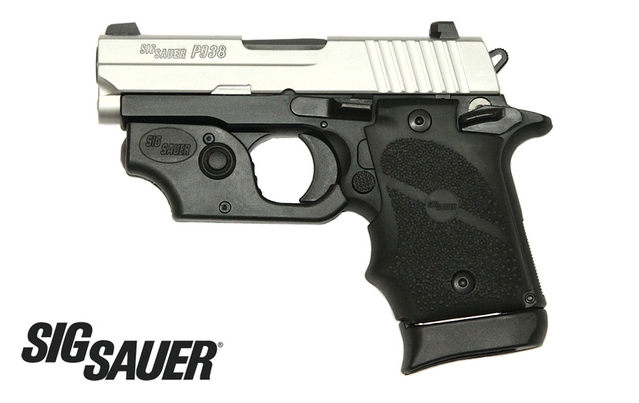 P938 Two-Tone 9mm Centerfire Pistol with Sig Laser - Firearms | The Gun Shop