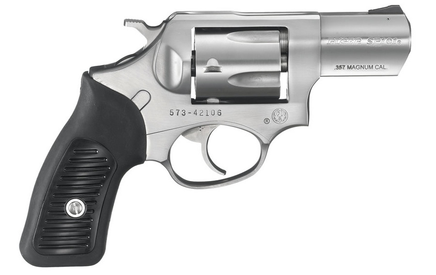 SP101 357 Magnum Stainless Revolver with 2.25-Inch Barrel
