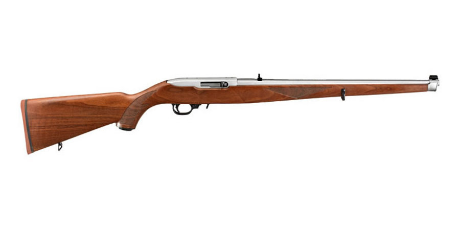 10/22 Exclusive 22 LR Stainless Autoloading Rifle with Mannlicher Stock - Firearms | The Gun Shop
