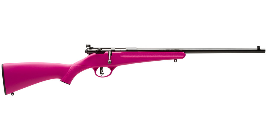 Rascal Youth 22LR Bolt Action Rimfire Rifle with Pink Stock - Bolt-Action Rifles | The Gun Shop