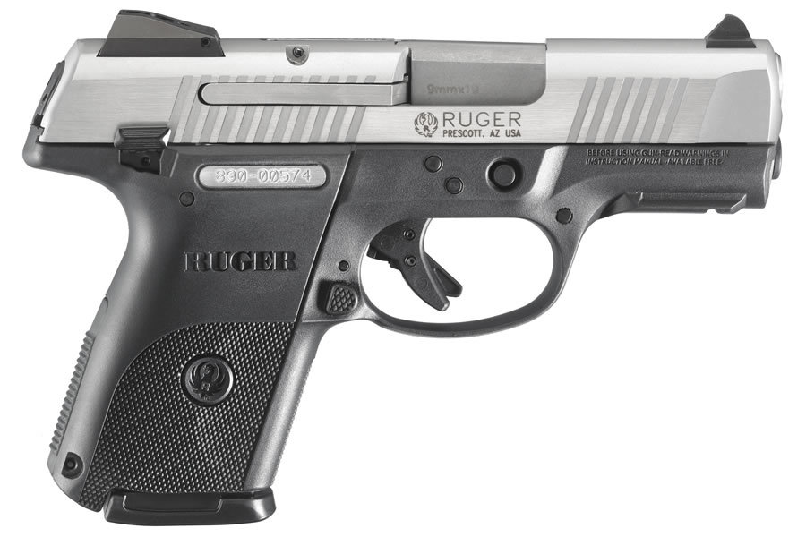 SR9c Compact 9mm Stainless Steel Centerfire Pistol - Firearms | The Gun Shop