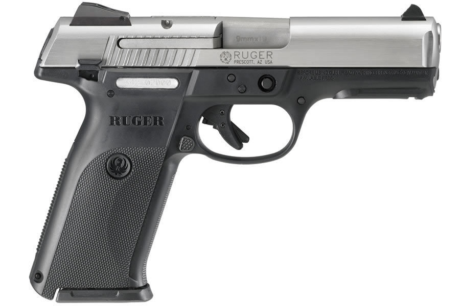 SR9 Full-Size 9mm Stainless Pistol - Firearms | The Gun Shop