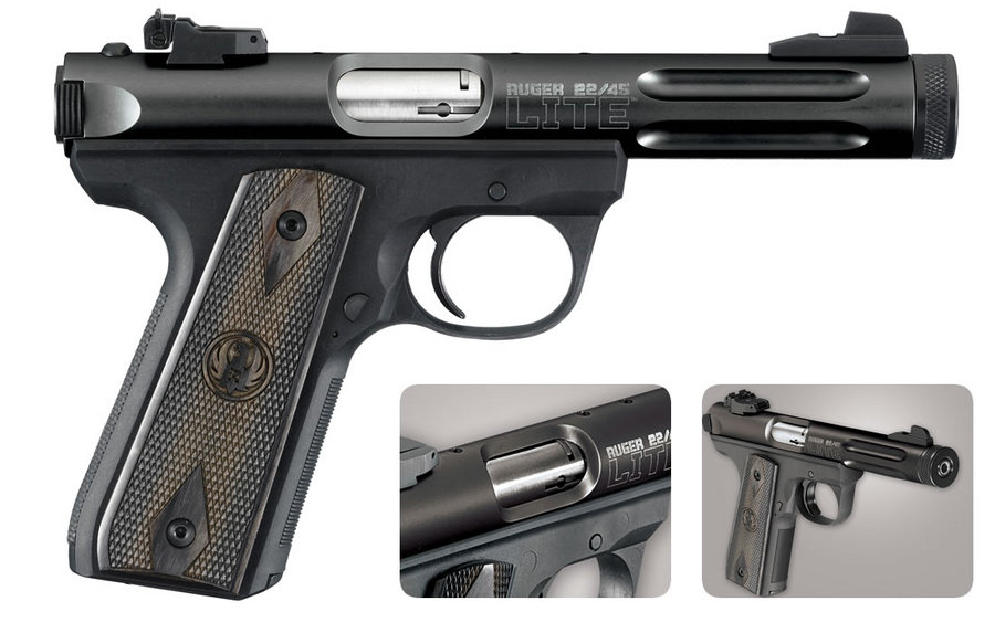 22/45 Lite 22LR Rimfire Pistol with Black Laminate Grips - Firearms | The Gun Shop