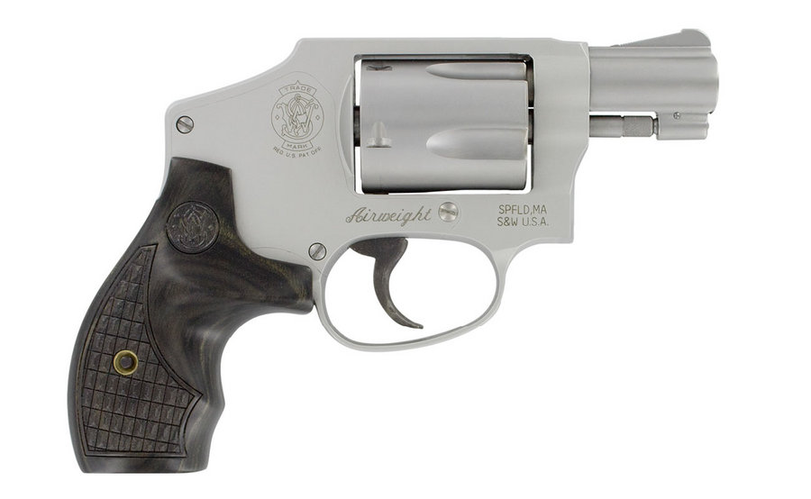 Model 642 38 Special Revolver with Wood Croc Grip (Talo) - Firearms | The Gun Shop