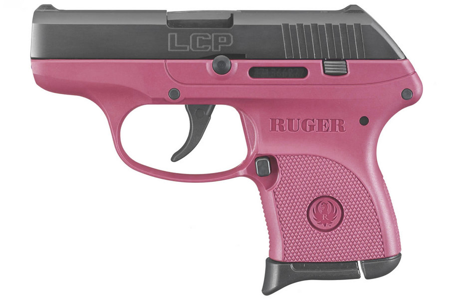 LCP 380ACP Centerfire Pistol with Raspberry Grip Frame - Firearms | The Gun Shop