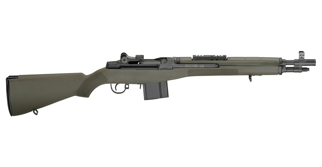 M1A Socom 16 308 with OD Green Stock - Firearms | The Gun Shop