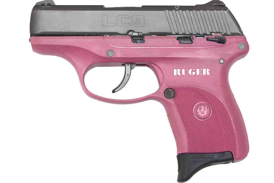 LC9 9mm Centerfire Pistol with Raspberry Grip Frame - Firearms | The Gun Shop