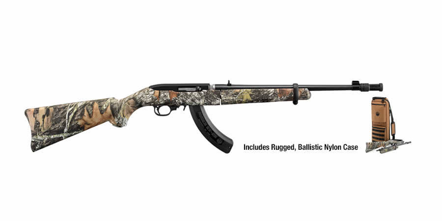 10/22 Takedown 22 LR Autoloading Rifle with Mossy Oak Camo Stock - Firearms | The Gun Shop